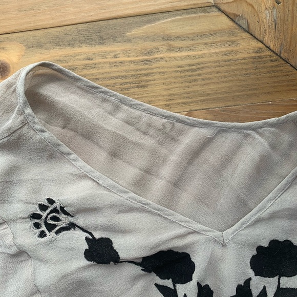 100% silk top from Anthropologie - Picture 4 of 11